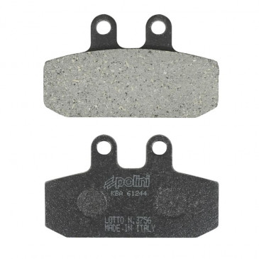BRAKE PADS - POLINI APRILIA 500 ATLANTIC, 125 SCARABEO, 500 SCARABEO 2002>2008, 125 SPORTCITY ONE / GILERA 125 RV / HONDA 50 BALI, 100 BALI, 125 NSR (174.0026) (ORIGINAL) 8054705043161