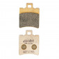 BRAKE PADS -POLINI FOR MBK 50 BOOSTER Front, NITRO Front / APRILIA 50 SR Front / GILERA 50 RUNNER Front / YAMAHA 50 BWS Front, 100 NEOS Front (L 39.8mm - H 49.7mm - thk6.5mm) (174.2010) (SINTERED) 8054705043697