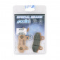BRAKE PADS -POLINI FOR KYMCO 50 AGILITY, 125-150 B&W, 150 PEOPLE, 250 YUP, 50-125 LIKE, 50 TOP BOY, 50 SUPER 9, 200 DINK (L 77mm - 96.5mm - H 42mm - thk9.2mm) (174.2021) (SINTERED) 8054705043765