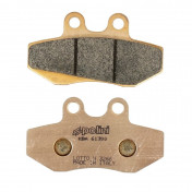 PLAQUETTE DE FREIN POLINI POUR DERBI 50 SENDA DRD 2003>2004 AV / RIEJU 50 MRX AV, SPIKE 2002> AV / PEUGEOT 50 XR6 AV / BETA 50 RR AV / APRILIA 125 PEGASO AV (174.2055) (METAL FRITTE) 8054705043918