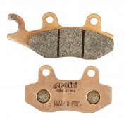 BRAKE PADS -POLINI FOR KYMCO 50 FILLY, 125-150 VIVIO, 50 VITALITY / PEUGEOT 300-500 GEOPOLIS / KEEWAY 125-150 OUTLOOK (174.2070) (SINTERED)