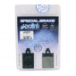 BRAKE PADS - POLINI ATALA 50 CAROSELLO / GILERA 50 EAGLE / MALAGUTI 50 F15 / MBK 50 X-LIMIT / YAMAHA 50 DT R (L 32mm - H 57mm - P 5.5mm) (174.0012) (ORIGINAL) 8054705043017