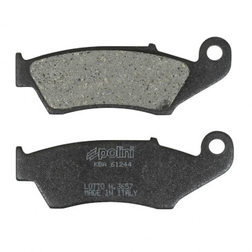 PLAQUETTE DE FREIN POLINI POUR FANTIC 50 CABALLERO MINARELLI AM6 (L 94.1mm - H 34.3mm - P 7.5mm) (174.0050) (ORIGINAL) 8054705115110
