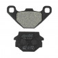 PLAQUETTE DE FREIN POLINI POUR PEUGEOT DJANGO 125 ALLURE-EVASION-SPORT 2014> / KYMCO 125 AGILITY 2008>2012 (L 85mm - 55.8mm - H 42.6mm - 37mm - P 7.5mm - 9.7mm) (174.0095) (ORIGINAL) 8054705043512
