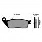 BRAKE PADS -POLINI FOR KYMCO 500 XCITING, 400 XCITING 2012>2015, 400 XCITING I 2018> (L 102mm - H 39mm - thk9.8mm) (174.0140) (ORIGINAL) 8054705043642 BRAKE PADS -POLINI FOR KYMCO 500 XCITING, 400 XCITING 2012>2015, 400 XCITING I 2018> (L 102mm - H 39mm - thk9.8mm) (174.0140) (ORIGINAL) 8054705043642