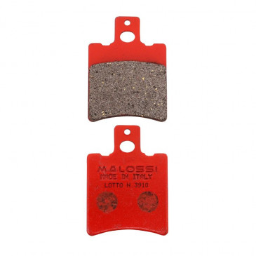 PLAQUETTE DE FREIN MALOSSI MHR POUR MBK 50 BOOSTER SPIRIT 1996> AV, NITRO 1997> AV / YAMAHA 50 AEROX 1997> AV, BWS AV, JOG R-Z 1993> AV, NEOS 1997> AV 3700948139011