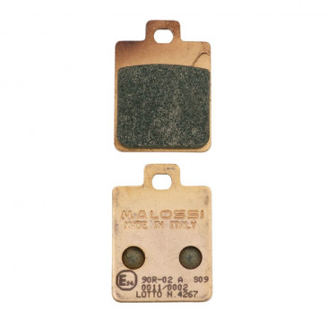PLAQUETTE DE FREIN MALOSSI MHR SYNT POUR PIAGGIO 125-250-300-400 MP3, 125 LIBERTY, 125 VESPA ET4, 125 VESPA LX AV / PEUGEOT 125 TWEET AR / GILERA 50 RUNNER SP 2006> AR 3700948134146