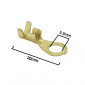 ELECTRIC CABLE RING TERMINAL- BRASS - NON ISOLATED Ø 5.2 x 20 to crimp (PER 100 IN A BAG) -SELECTION P2R- 3701213429354