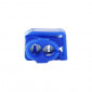 ELECTRIC CABLE TERMINAL- BLUE CONNECTOR PRE-ISOLATED -FOR WIRE 1 à 2.5 mm² (PER 100 IN A BAG PIECES) -SELECTION P2R-