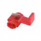 COSSE ELECTRIQUE PRE-ISOLEE CONNECTEUR ROUGE POUR SECTION FIL 0,5 à 1,5 mm² (VENDU AU SACHET DE 100 PIECES) -SELECTION P2R- 3701213429516