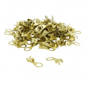COSSE ELECTRIQUE LAITON NON ISOLEE OEILLET 6.2 x 20 A SERTIR (VENDU AU SACHET DE 100 PIECES) -SELECTION P2R- 3701213429547