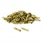 ELECTRIC CABLE TERMINAL- BRASS - NON ISOLATED - CYLINDRICAL FEMALE Ø 4mm FOR WIRE 1.00 A 2.50mm2 (PER 100 IN A BAG) -SELECTION P2R- 3701213429523