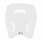 BULLE/SAUTE VENT MOTO POUR BENELLI 500 LEONCINO 2017>2019 TRANSPARENT (HIGHT HAUTEUR 385mm) -FACO- 3700948229668