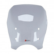 BULLE/SAUTE VENT MOTO POUR BENELLI 500 LEONCINO 2017>2019 FUME (HIGHT HAUTEUR 385mm) -FACO- 3700948229675
