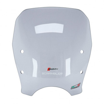 WINDSHIELD FOR MOTORBIKE DUCATI 1100 SCRAMBLER 2017>2019 SMOKED (HIGHT- HEIGHT 420mm) -FACO- 3700948229880
