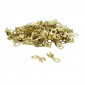 ELECTRIC CABLE RING TERMINAL- BRASS - NON ISOLATED Ø 5.2 x 20 to crimp (PER 100 IN A BAG) -SELECTION P2R- 3701213429354