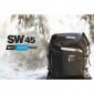 DUFFLE BAG - SHAD SW45 WATERPROOF - BLACK 40Lt ( fixation included) (X0SW45)
