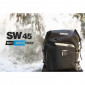 DUFFLE BAG - SHAD SW45 WATERPROOF - BLACK 40Lt ( fixation included) (X0SW45) 8430358664937