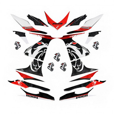 STICKERS SET FOR SCOOT VOCA FOR MBK 50 NITRO 1997>2012/YAMAHA 50 AEROX 1997>2012 3700948228869