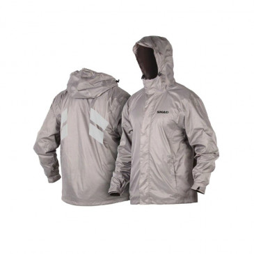 RAIN JACKET - SHAD TALLA GREY - XL with ventilation system (X0SR55XL)