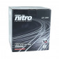 BATTERY 12V 17 Ah NTX20A-BS NITRO MF MAINTENANCE FREE WITH ACID PACK (Lg150x wd87xH161mm) 5414837157328