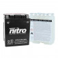 BATTERY 12V 12 Ah NTX14AH-BS NITRO MF MAINTENANCE FREE WITH ACID PACK (Lg134x wd89xH166mm)