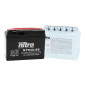 BATTERIE 12V 2,3 Ah NTR4A-BS NITRO MF SANS ENTRETIEN AVEC PACK ACIDE (Lg114xL49xH86mm)