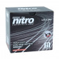 BATTERIE 12V 2,3 Ah NTR4A-BS NITRO MF SANS ENTRETIEN AVEC PACK ACIDE (Lg114xL49xH86mm)