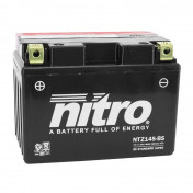 BATTERY 12V 11,2 Ah NTZ14S-BS NITRO MF MAINTENANCE FREE WITH ACID PACK (Lg150x wd87xH110mm)