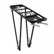 LUGGAGE RACK-REAR- ON STAYS- P2R ALUMINIUM-BLACK ADJUSTABLE FOR 28"/26"/24'' 3700948040676