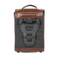 SADDLE BAG - SHAD SR38 CAFE RACER - WATERPROOF - BROWN 10Lt (fastening with SR SIDE BAG FITTING non included ) (X0SR38) 8430358664494