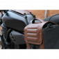 SADDLE BAG - SHAD SR38 CAFE RACER - WATERPROOF - BROWN 10Lt (fastening with SR SIDE BAG FITTING non included ) (X0SR38) 8430358664494