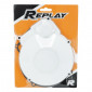 IGNITION COVER FOR MINARELLI 50 AM6/MBK 50 X-POWER, X-LIMIT/YAMAHA 50 TZR, DTR/PEUGEOT 50 XPS, XR6/RIEJU 50 RS1, SMX/BETA 50 RR/APRILIA 50 RS- WHITE -REPLAY-