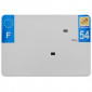 BANDE PLAQUE MOTO 210x130 POUR PVC VIERGE DEP. 54/EURO (VENDU A L'UNITE) 3700948119440