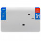 BANDE PLAQUE MOTO 210x130 POUR PVC VIERGE DEP. 81/EURO (VENDU A L'UNITE) 3700948119716