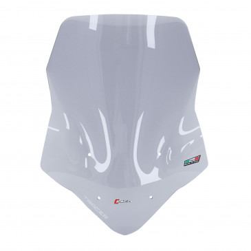 WINDSHIELD FOR MOTORBIKE YAMAHA 900 TRACER, TRACER GT 2018> SMOKED (HIGHT- HEIGHT 615mm) -FACO- 3700948229422