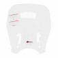 WINDSHIELD FOR MOTORBIKE YAMAHA 900 XSR 2016>2019 TRANSPARENTE (HIGHT- HEIGHT 400mm) -FACO- 3700948229439
