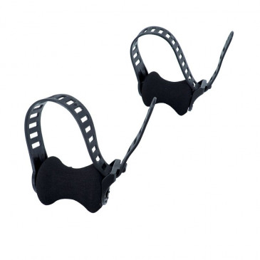 PLASTIC STRAP FOR BICYCLE CAR RACK MOTTEZ - WITH A FOAM SUPPORT FOR TUBE Ø 25mm (SOLD PER 2) 3234640005171