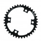 CHAINRING FOR ROAD BIKE- 38T. Ø 110 - 4 ARMS "INNER" TYPE ULTEGRA 6800 - BLACK -ALUMINIUM- 7075 STRONGLIGHT 11 Speed 3700223717866