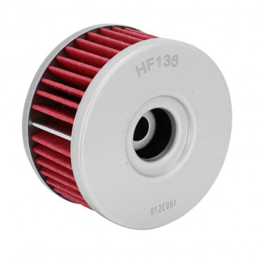 OIL FILTER FOR MOTORBIKE HIFLOFILTRO FOR SUZUKI 250 DR, INTRUDER, 350 DR (60x33mm) (HF136) 824225110135