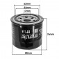 OIL FILTER FOR MOTORBIKE HIFLOFILTRO FOR SUZUKI 750 GSX-R 1985>1987, 1200 GV, 1400 GV (80x76mm) (HF134) 824225110128