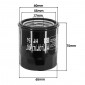 OIL FILTER FOR MOTORBIKE KTM 620 EXC 1994>1999, 640 DUKE 1999>2007, 640 LC4 1999>2007 (65x75mm) -HIFLOFILTRO HF156- 824225110296