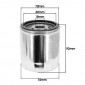 OIL FILTER FOR MOTORBIKE HIFLOFILTRO FOR HARLEY-DAVIDSON 883 SPORTSTER, 1200 SPORTSTER, 1584 SOFTAIL, 1690 ELECTRA GLIDE (76x92mm) (HF170C) 0824225111217