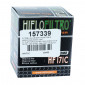 FILTRE A HUILE MOTO ADAPTABLE HARLEY-DAVIDSON 1340 FL-FLST-FXR-ELECTRA-LOW RIDER-TOUR GLIDE, 1450 DYNA, 1584 FXST (76x92mm) CHROME -HIFLOFILTRO HF171.C- 0824225110340