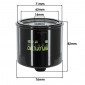 OIL FILTER FOR MOTORBIKE DUCATI 1100 HYPERMOTARD EVO 2012> RACING -HIFLOFILTRO HF153RC- 824225111576