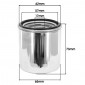 OIL FILTER FOR MOTORBIKE KAWASAKI 1000 ZX-10R NINJA 2011>2015 CHROME -HIFLOFILTRO HF303C- 824225110449
