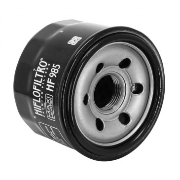 FILTRE A HUILE MAXISCOOTER ADAPTABLE YAMAHA 500 TMAX 2001>2011, 530 TMAX 2012>2016 / KYMCO 500 XCITING (68x50mm) -HIFLOFILTRO HF985- 824225111446