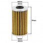 OIL FILTER FOR MAXISCOOTER KYMCO 125 DINK 2006>, GRAND DINK 2001> -SELECTION P2R-