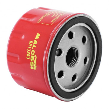 FILTRE A HUILE MAXISCOOTER MALOSSI RED CHILLI POUR PIAGGIO 500 MP3, 400 MP3, X8, X-EVO, 500 X9/GILERA 500 NEXUS/PEUGEOT 500 SATELIS, 400 GEOPOLIS/APRILIA 500 ATLANTIC, 400 ATLANTIC (EQUIV HF184) 3700948135662