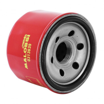 FILTRE A HUILE MAXISCOOTER MALOSSI RED CHILLI POUR YAMAHA 500 TMAX 2001>2011, 530 TMAX 2012> / KYMCO 500 XCITING 2005 >2012 (EQUIVALENT HF147) 3700948135679